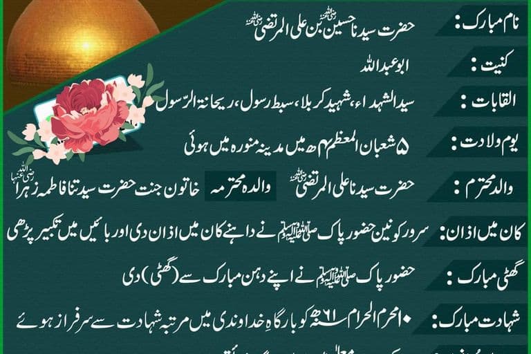 منقبت بحضور شہیدِ کربلا سیدنا امام حسین علیہ السلام